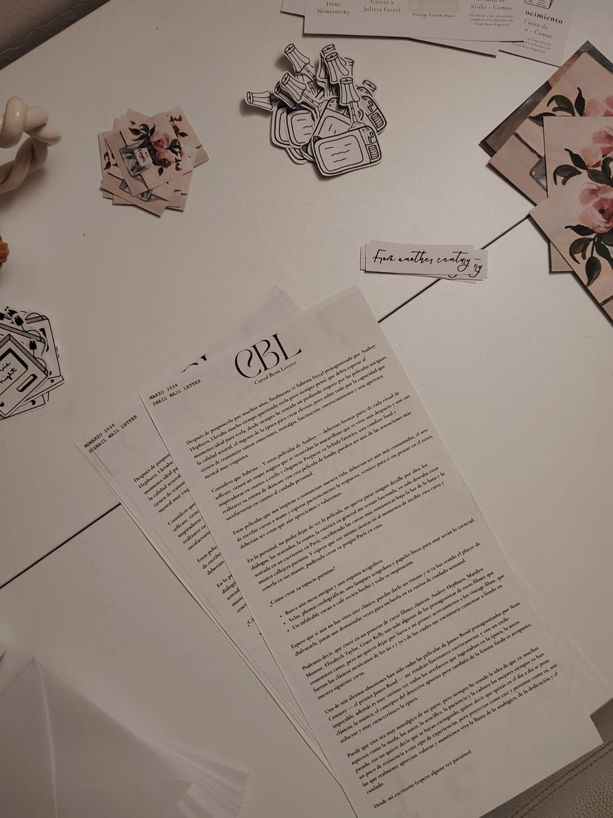 Snail Mail de Abril ~ Compra Única